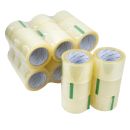 Clear Packing Tape - 3" x 110 Yards 1.75 Mil - 24 Rolls/Case