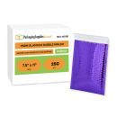 Glamour Bubble Mailers - Metallic Purple - 7.5" x 11" - 250 Mailers/Case