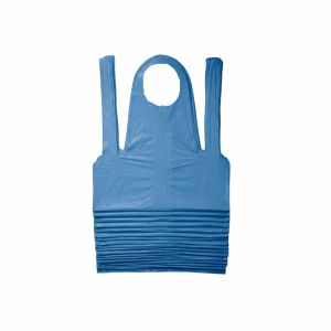 Blue Disposable Polyethylene Aprons - 2 Mil - 500 Per Case