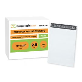 2.5 Mil Poly Mailers 125 Qty