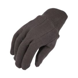 brown jersey work gloves