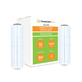 Cast Hand Stretch Wrap 4 Qty 15 Inches 90 Gauge