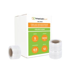 Cast High Performance Mini Bundling Stretch Wrap 12 Qty 63 Gauge