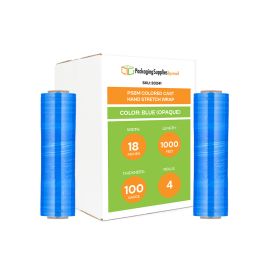 Colored Cast Hand Stretch Wrap Blue 4 Qty 100 Gauge