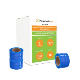 Colored Cast Mini Bundling Stretch Wrap Blue Opaque 18 Qty