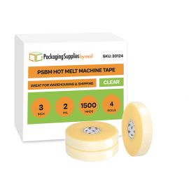 Hot Melt Machine Tape 4 Qty 2 Mil