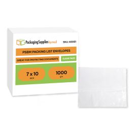 Packing List Envelopes 1000 Qty 7 Inch x 10 Inch