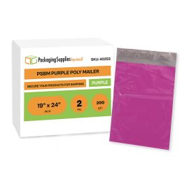 Purple Poly Mailers 200 Qty