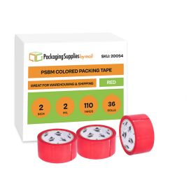 Red Color Packing Tapes 36 Qty
